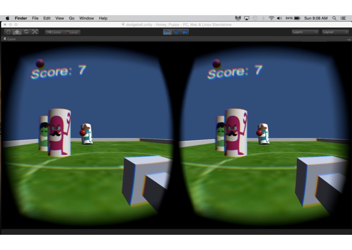 Honey_Puppy (VR Dodgeball) – screenshot 1