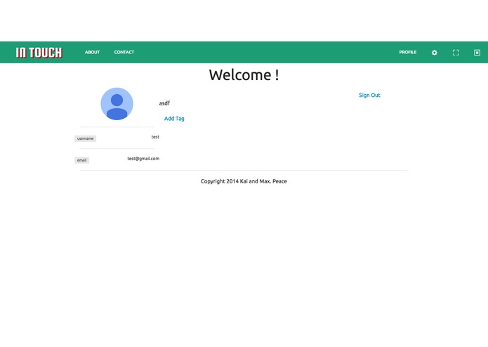 In Touch – screenshot 1