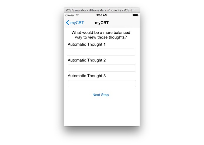 myCBT – screenshot 7