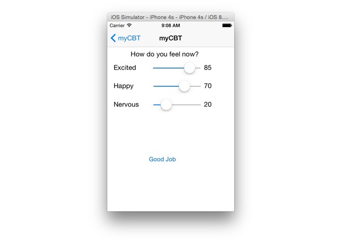 myCBT – screenshot 8