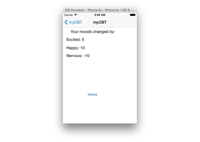 myCBT – screenshot 9