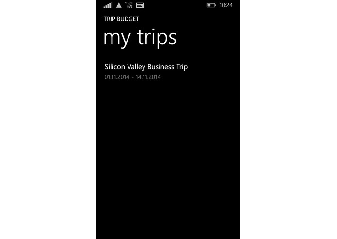 TripBudget – screenshot 2