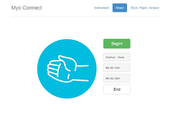 Myo Connect – screenshot 2