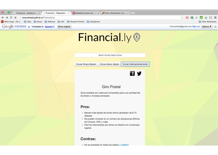 Financial.ly – screenshot 2