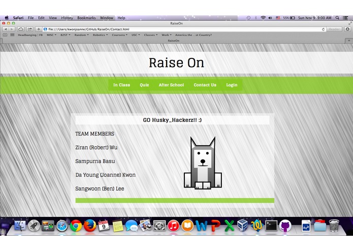 RaiseOn – screenshot 2