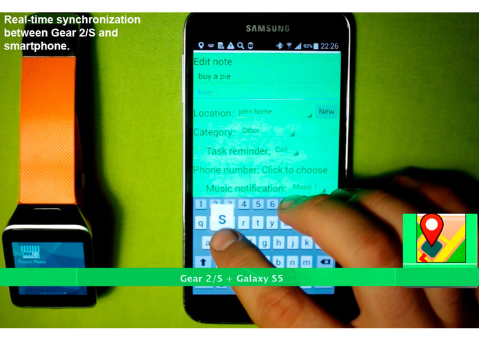 Touch Place Gear – screenshot 3