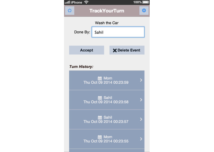 TrackYourTurn – screenshot 2