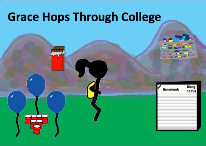 Grace Hops through College -- Intermediate – screenshot 1