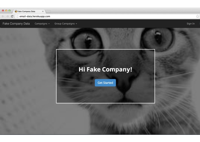 Marketing Dashboard – screenshot 1