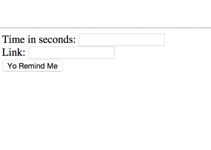YoRemindMe – screenshot 1