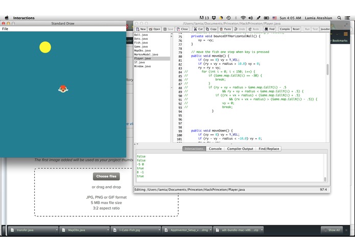 HackPrinceton2014 – screenshot 2