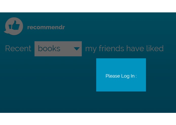 recommendr – screenshot 1