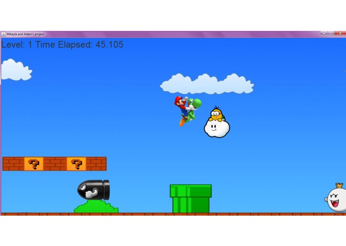 Pitch-Controlled Mario – screenshot 1