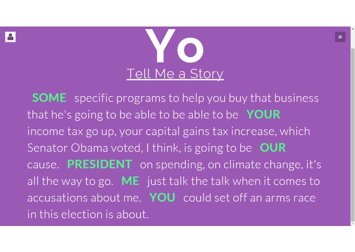 Yo, Tell Me a Story! – screenshot 1