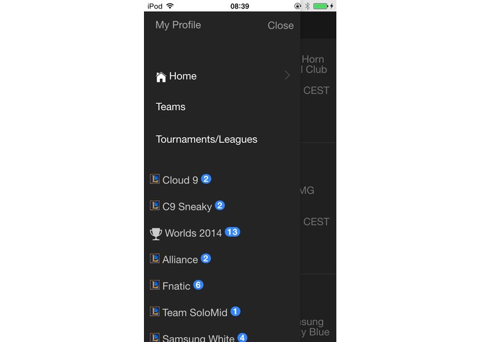 esupport – screenshot 2