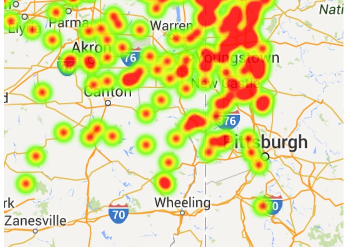 HeatTweet – screenshot 2