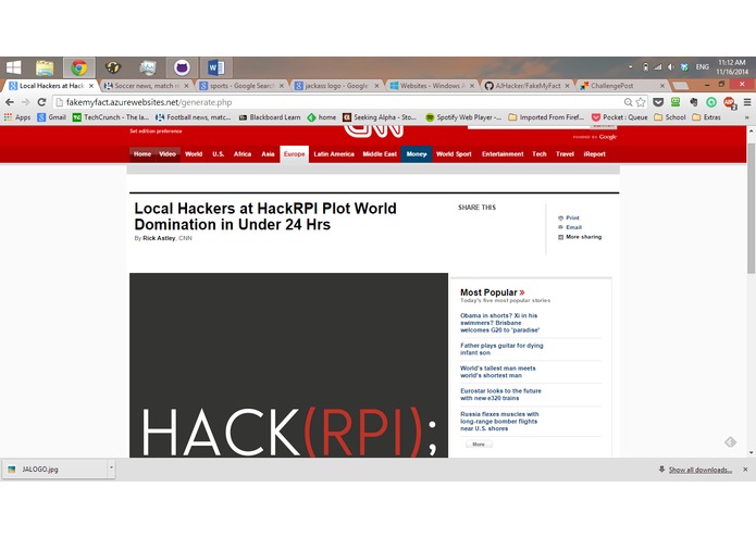 FakeMyFact – screenshot 2