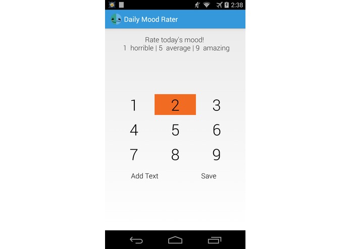 Daily Mood Rater – screenshot 5