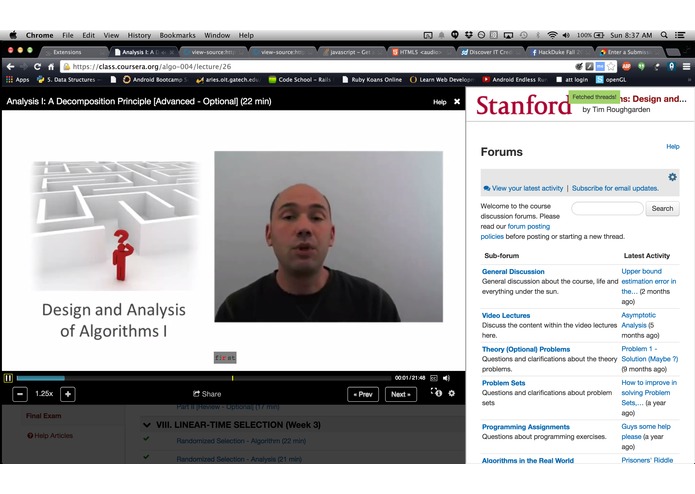 Coursera Enhancement Thing – screenshot 1