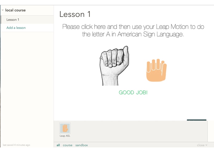 LeapVersal – screenshot 2
