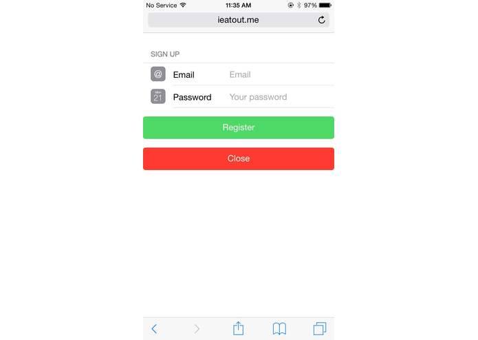 iEatOut – screenshot 5