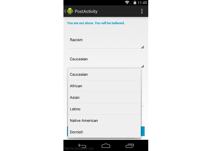 WhistleBlower – screenshot 2