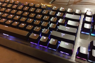 LED Markov Model Predictive Keyboard