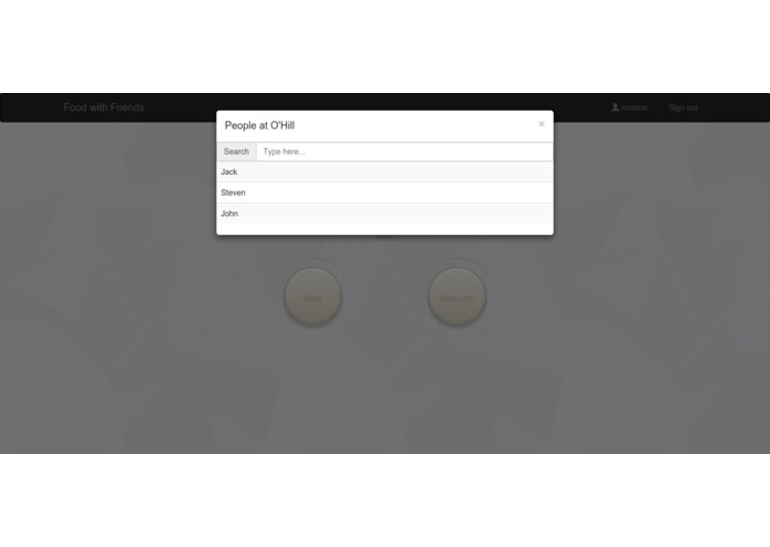 Food with Friends – screenshot 1