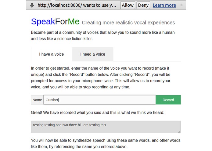 Speak For Me – screenshot 3