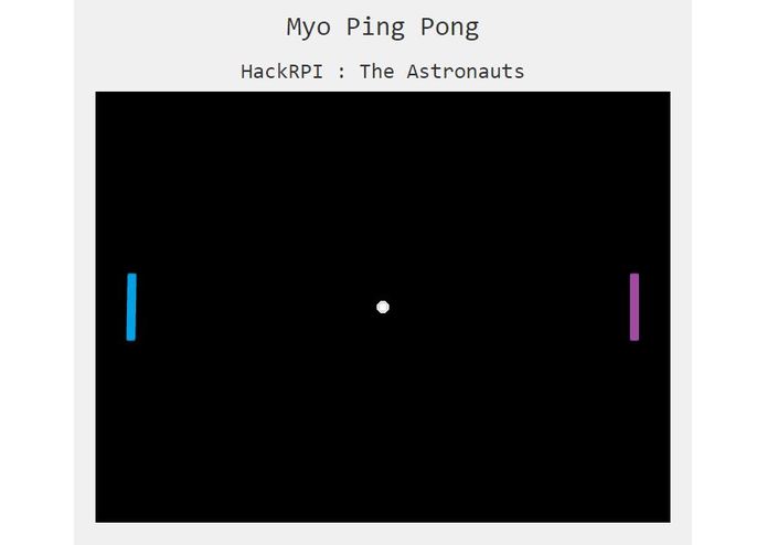 Myo Ping Pong – screenshot 1