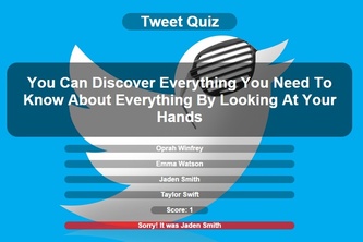 Celebrity Tweet Quiz