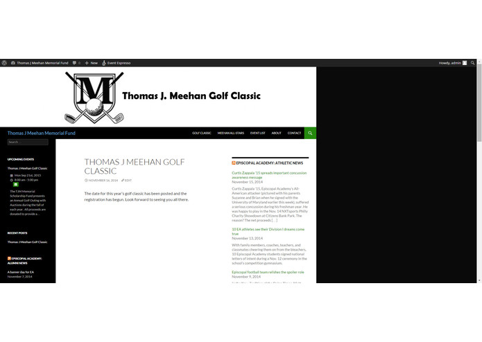 Thomas J Meehan Scholarship Fund – screenshot 2