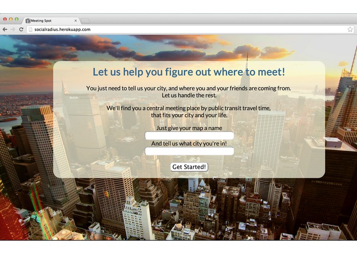 Social Radius – screenshot 1
