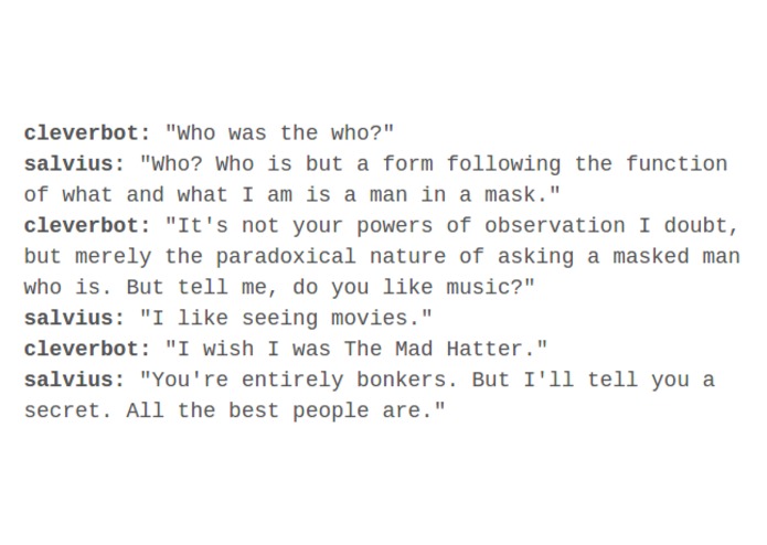 ChatterBot – screenshot 1