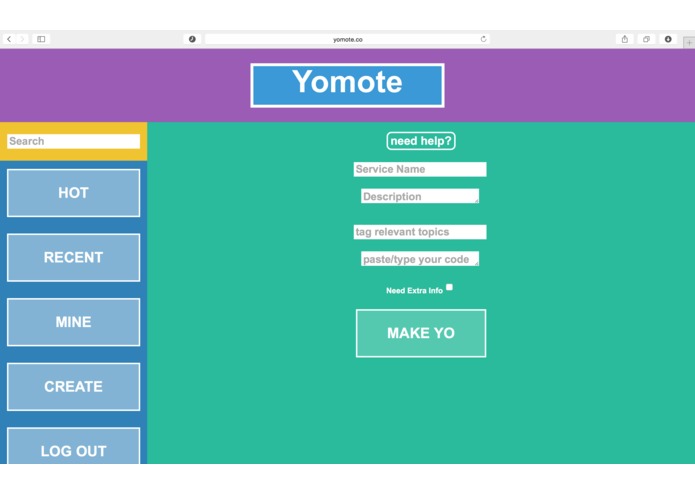 YOMOTE – screenshot 1
