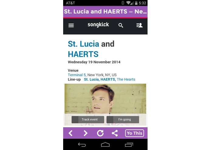 CONCERTALERT – screenshot 4