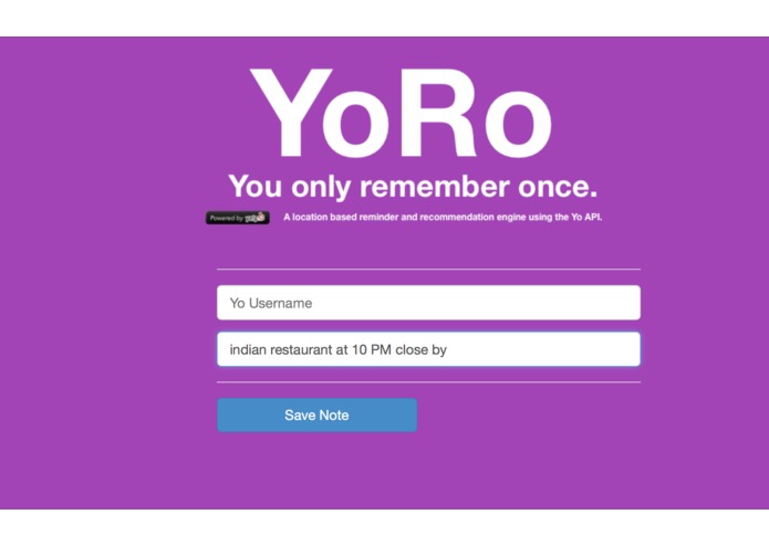 YoRo - You only remember once. – screenshot 3