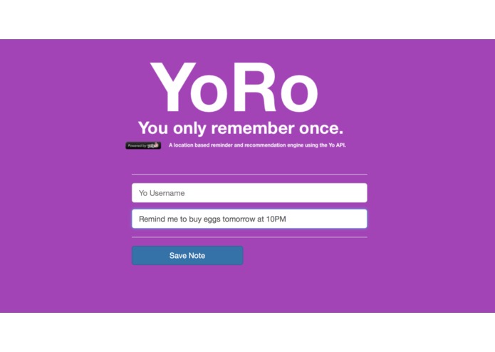 YoRo - You only remember once. – screenshot 4