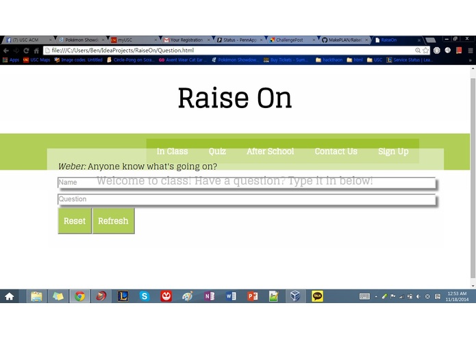 RaiseOn – screenshot 1