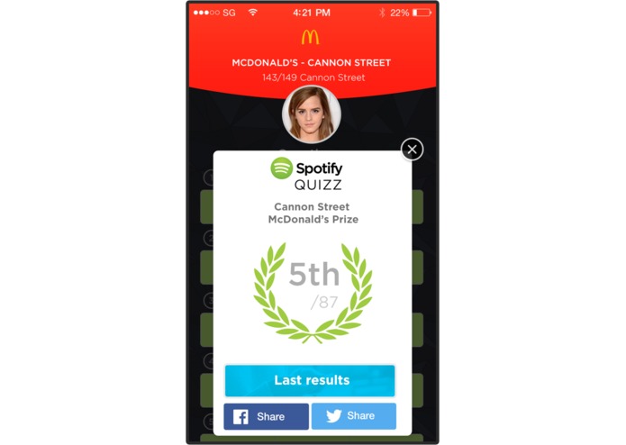 McDonald's Music Quiz – screenshot 1