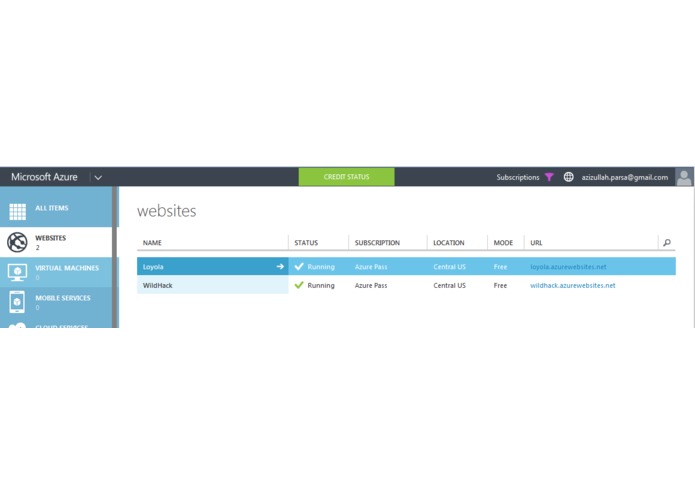 Microsoft Azuer and Android – screenshot 4