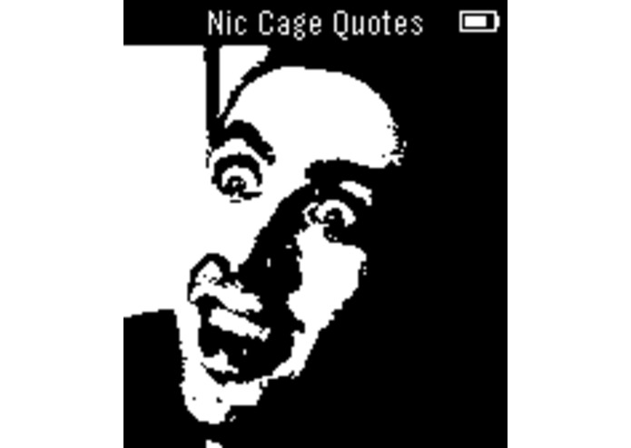 Nic Cage Quotes for Pebble SmartWatch – screenshot 1