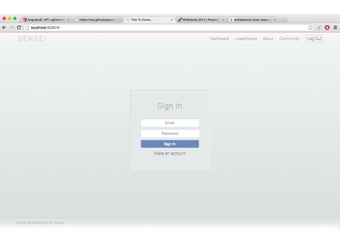 Sensei – screenshot 1