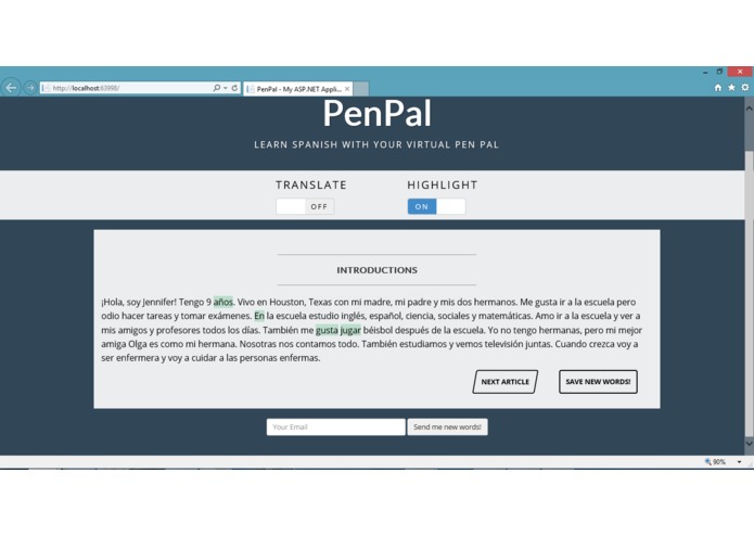 PenPal – screenshot 1