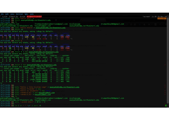 FriendFS – screenshot 1