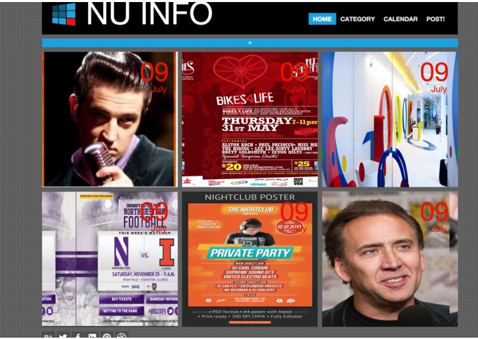 NU Infoboard – screenshot 1