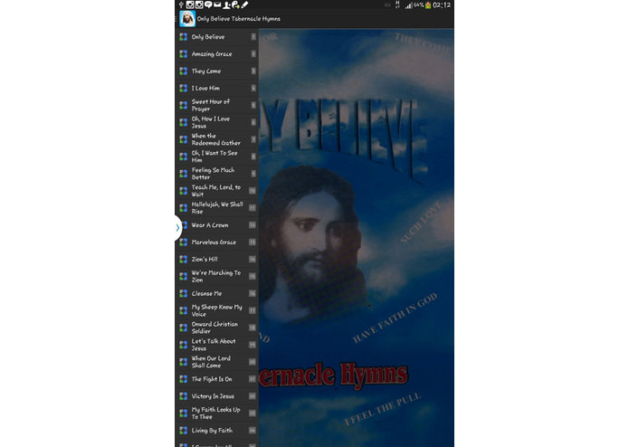 Only Believe Song Book Android App – screenshot 1