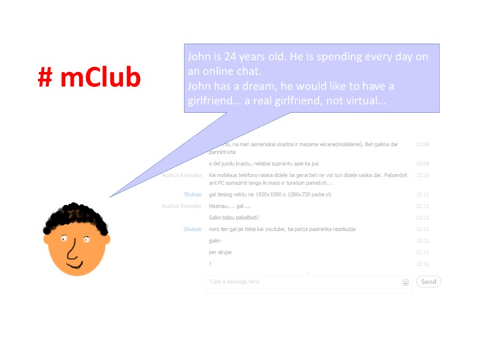 mClub – global technologies for local communities – screenshot 1