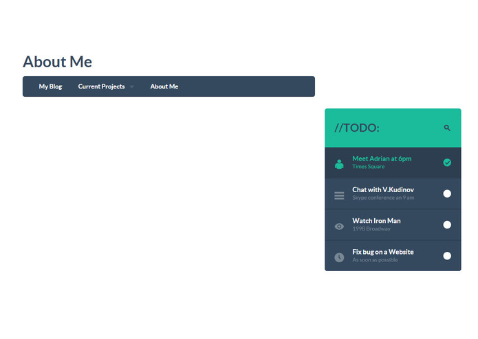 Home Page – screenshot 1