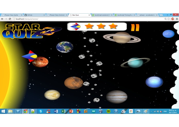 SPACE QUIZ – screenshot 3